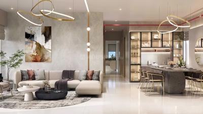 Hall Image of 890 Sq.ft 2 BHK Apartment / Flat for sale in Mahindra IvyLush, Wagholi Pune for Rs. 12200000