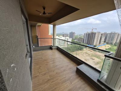 Balcony Image of 2880 Sq.ft 4 BHK Apartment / Flat for rent in Keshav Elitus, Randesan Gandhinagar for Rs. 40000