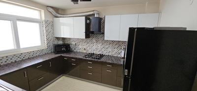 Kitchen Image of 2400 Sq.ft 3 BHK Builder Floor for sale in Creative Luxury Living Builder Floor, Sector 57 Gurgaon for Rs. 29500000