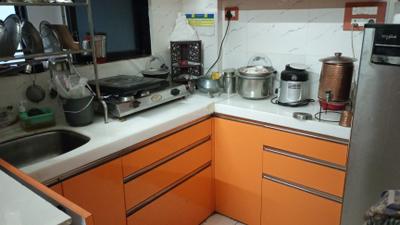 Kitchen Image of 650 Sq.ft 1.5 BHK Apartment / Flat for sale in Belapur CBD Navi Mumbai for Rs. 7000000