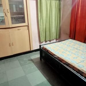 Bedroom Image of 550 Sq.ft 1 RK Builder Floor for rent in Satpur Nashik for Rs. 6700