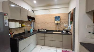 Kitchen Image of 1400 Sq.ft 3 BHK Apartment / Flat for sale in Bhayli Vadodara for Rs. 5800000