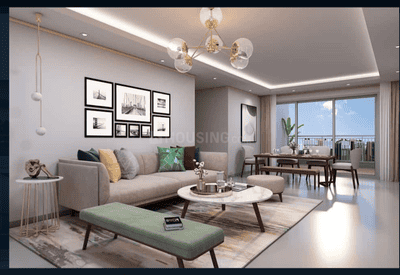Living Room Image of 2206 Sq.ft 4 BHK Apartment / Flat for sale in L And T Realty Avinya Enclave, Manapakkam Chennai for Rs. 36000000