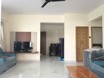 Living Room Image of 1250 Sq.ft 2 BHK Apartment / Flat for rent in Varthur Bengaluru for Rs. 35000