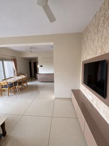 Hall Image of 1750 Sq.ft 3 BHK Apartment / Flat for rent in Darshanam Splendora II, Bhayli Vadodara for Rs. 48000