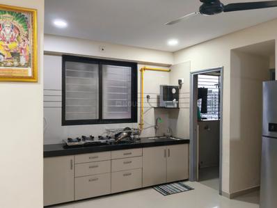 Kitchen Image of 1191 Sq.ft 2 BHK Apartment / Flat for sale in Raghuvir Saffron, Althan Surat for Rs. 5000000