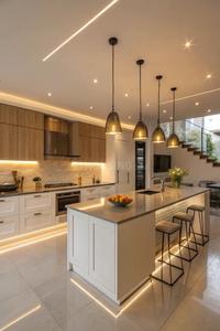 Kitchen Image of 6800 Sq.ft 5 BHK Villa for rent in Ashok Nagar Ranchi for Rs. 150000