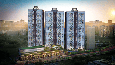 Image of 1102 Sq.ft 2 BHK Apartment / Flat for sale in Harivishva Skyfinia Phase 1, Pimpri, Pune for Rs. 9102000