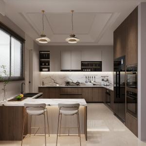 Kitchen Image of 2056 Sq.ft 3 BHK Apartment / Flat for sale in Royal Eternia, Vaishali Nagar Jaipur for Rs. 13370500