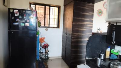 Kitchen Image of 600 Sq.ft 1 BHK Apartment / Flat for sale in Magarpatta Heliconia, Hadapsar Pune for Rs. 8300000
