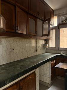 Kitchen Image of 1450 Sq.ft 2.5 BHK Apartment / Flat for rent in Vaishali Ghaziabad for Rs. 33000
