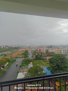 Balcony Image of 1025 Sq.ft 2 BHK Apartment / Flat for rent in Chokkanahalli Bengaluru for Rs. 32000