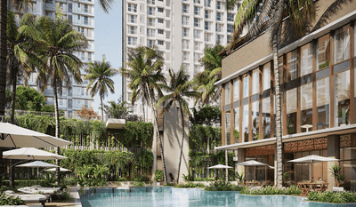 Image of 1300 Sq.ft 3 BHK Apartment / Flat for sale in Narang Narang Privado, Thane West, Thane for Rs. 31200000