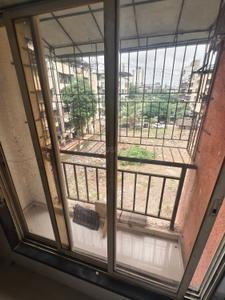 Balcony Image of 750 Sq.ft 1 BHK Apartment / Flat for rent in Airoli Navi Mumbai for Rs. 21000