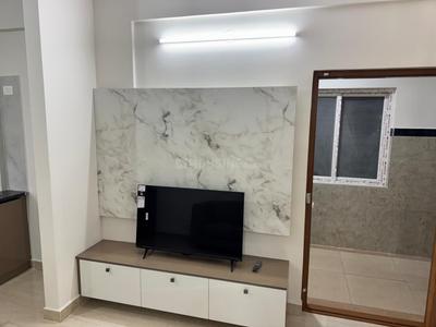 Hall Image of 600 Sq.ft 1 BHK Apartment / Flat for rent in Hoodi Bengaluru for Rs. 28000