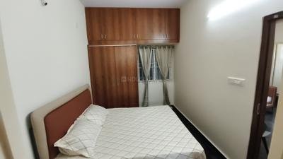 Bedroom Image of 900 Sq.ft 2 BHK Builder Floor for rent in Mahadevapura Bengaluru for Rs. 37000