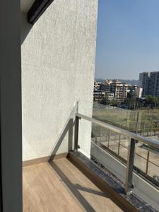 Balcony Image of 1500 Sq.ft 3 BHK Apartment / Flat for sale in L And T Seawoods Opal At West Square, Nerul Navi Mumbai for Rs. 38000000