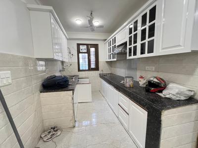 Kitchen Image of 1800 Sq.ft 4 BHK Builder Floor for rent in Vasant Kunj New Delhi for Rs. 75000