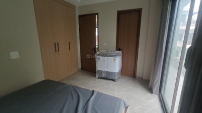 Bedroom Image of 1000 Sq.ft 1 BHK Builder Floor for rent in DLF Phase 3 Gurgaon for Rs. 42000