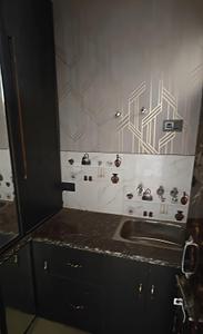 Kitchen Image of 400 Sq.ft 1 RK Builder Floor for rent in Hari Nagar New Delhi for Rs. 14500