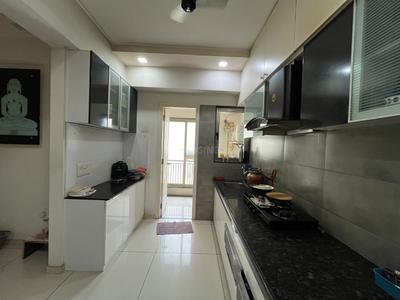 Kitchen Image of 1800 Sq.ft 3 BHK Apartment / Flat for sale in Orchid Heaven, Shela Ahmedabad for Rs. 12500000