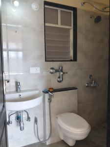 Bathroom Image of 812 Sq.ft 2 BHK Apartment / Flat for rent in Nyati Elan, Wagholi Pune for Rs. 21500