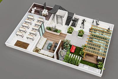Image of 1350 Sq.ft 3 BHK Apartment / Flat for sale in JP Nagar, Bengaluru for Rs. 12500001
