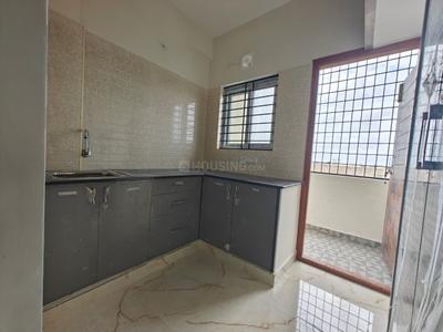 Kitchen Image of 700 Sq.ft 1 BHK Apartment / Flat for rent in Kaggadasapura Bengaluru for Rs. 25000