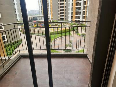 Balcony Image of 840 Sq.ft 2 BHK Apartment / Flat for rent in Shapoorji Pallonji Joyville Hinjawadi, Hinjawadi Pune for Rs. 26000