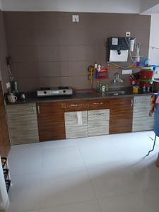 Kitchen Image of 1485 Sq.ft 3 BHK Apartment / Flat for rent in Dev Parijat, Vaishno Devi Circle Ahmedabad for Rs. 25000