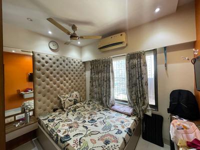 Bedroom Image of 650 Sq.ft 2 BHK Apartment / Flat for rent in Vijay Swapnapurti, Jogeshwari East Mumbai for Rs. 50000