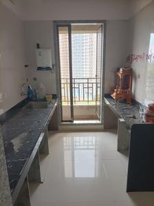 Kitchen Image of 560 Sq.ft 1 BHK Apartment / Flat for sale in Ambivli Thane for Rs. 4300000