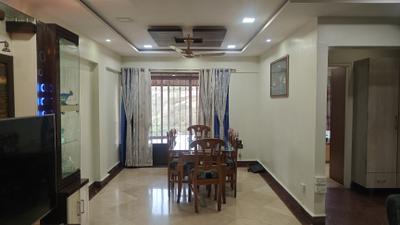 Living Room Image of 1100 Sq.ft 2 BHK Apartment / Flat for rent in Ahuja Harbour Estate, Nerul Navi Mumbai for Rs. 75000