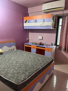Bedroom Image of 1050 Sq.ft 2 BHK Apartment / Flat for rent in Malkani Blue Line, Viman Nagar Pune for Rs. 50000