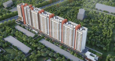 Image of 973 Sq.ft 2 BHK Apartment / Flat for sale in Austin Arena, Tathawade, Pune for Rs. 6100000
