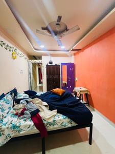 Bedroom Image of 520 Sq.ft 1 BHK Builder Floor for rent in Gokhalenagar Pune for Rs. 23500