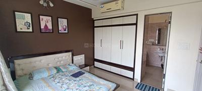 Bedroom Image of 1350 Sq.ft 2.5 BHK Apartment / Flat for rent in Amanora Aspire Towers, Hadapsar Pune for Rs. 65000