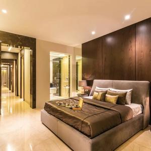 Bedroom Image of 4176 Sq.ft 4 BHK Apartment / Flat for sale in Sunteck Signia Pearl Phase 2, Bandra East Mumbai for Rs. 235000000