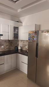 Kitchen Image of 1360 Sq.ft 3 BHK Apartment / Flat for rent in Ramky One North, Yelahanka Bengaluru for Rs. 55000