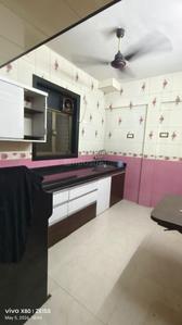 Kitchen Image of 625 Sq.ft 1 BHK Apartment / Flat for rent in Dombivli West Thane for Rs. 14000
