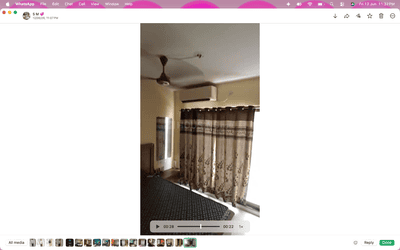 Bedroom Image of 750 Sq.ft 1 BHK Apartment / Flat for rent in Vinayak Prestige Riona, Palanpur Surat for Rs. 21000