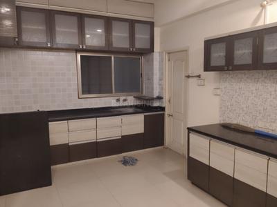 Kitchen Image of 1210 Sq.ft 2 BHK Apartment / Flat for rent in Hj Atlantic Residency, New Gotri Vadodara for Rs. 13000