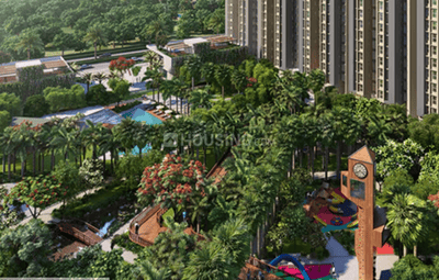Image of 1050 Sq.ft 2 BHK Apartment / Flat for rent in Raymond Realty Ten X Era, Thane West, Thane for Rs. 45000