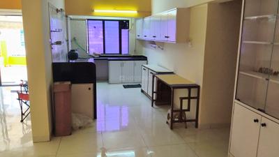 Kitchen Image of 1500 Sq.ft 3 BHK Apartment / Flat for rent in Shivaji Nagar Pune for Rs. 60000