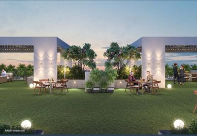 Image of 789 Sq.ft 1 BHK Apartment / Flat for sale in Godrej Emerald Waters, Pimpri, Pune for Rs. 8000000