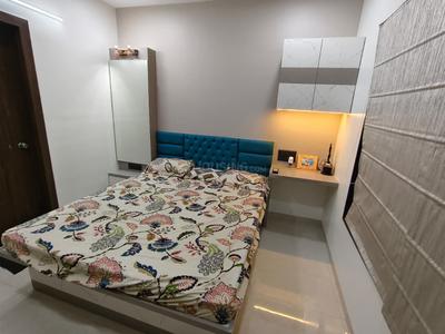 Bedroom Image of 1120 Sq.ft 3 BHK Apartment / Flat for rent in Unique Legacy Majestic, Keshav Nagar Pune for Rs. 50000