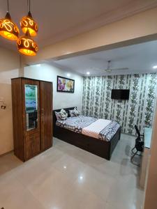 Bedroom Image of 600 Sq.ft 1 RK Apartment / Flat for rent in Goel Ganga Orchard, Mundhwa Pune for Rs. 20000