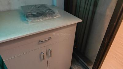 Kitchen Image of 600 Sq.ft 1 RK Builder Floor for rent in Greater Kailash New Delhi for Rs. 27000