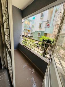 Balcony Image of 550 Sq.ft 1 BHK Apartment / Flat for rent in Narhe Pune for Rs. 11500