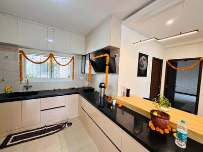 Kitchen Image of 1800 Sq.ft 3 BHK Apartment / Flat for rent in Sobha Windsor, Whitefield Bengaluru for Rs. 70000